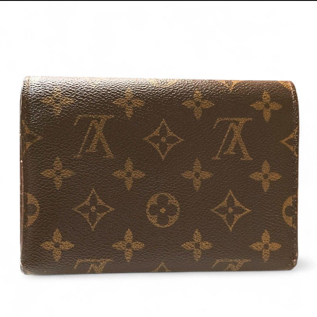 モノグラム ポルトトレゾール エテュイ パピエ 三つ折り財布 ルイヴィトン