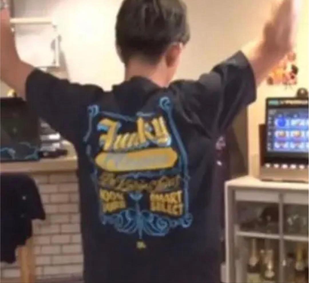 junky classics キムタク着　Lサイズ　ピンスト