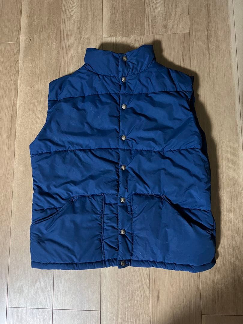the north face 80s ダウンベスト USA製 XL 茶タグ