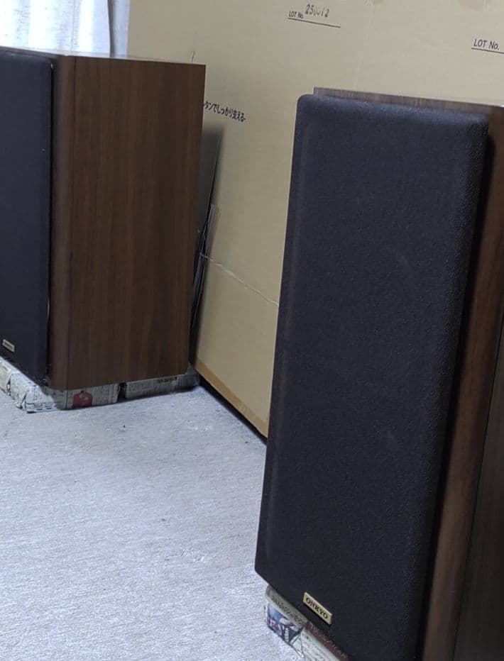 Y*A様 手渡し　ONKYO　D77-FX 大型スピーカー購入者様引き取り、出品