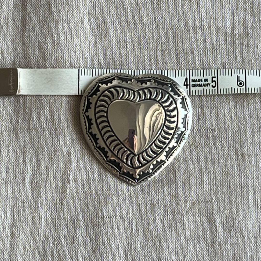 HARPO ハートブローチ ナバホ　インディアンジュエリー　シルバー