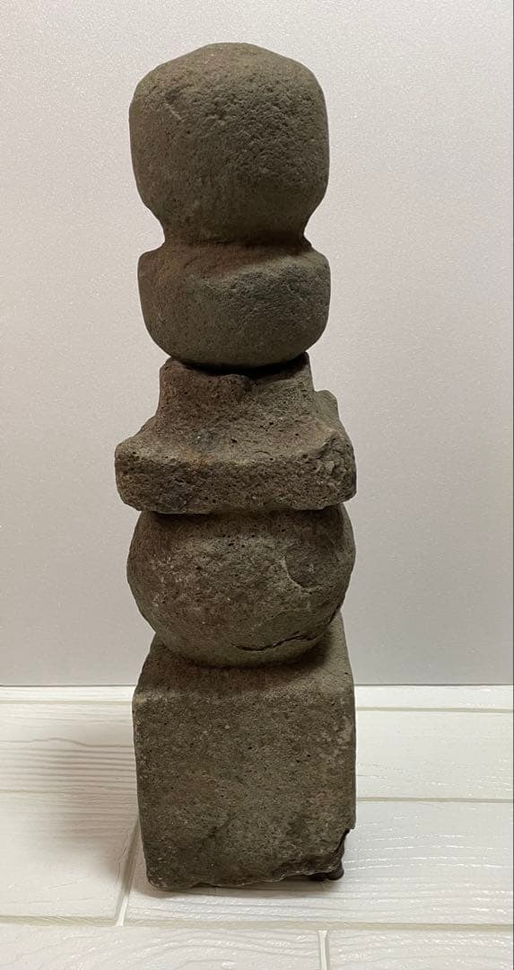 ●五輪塔 一石五輪 室町〜江戸期 時代物 検:仏教美術 石仏