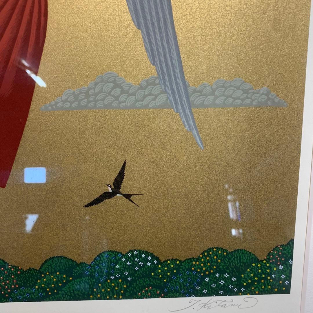 H914\" 北見 隆 春の知らせ PLF-1950 絵画 インテリア