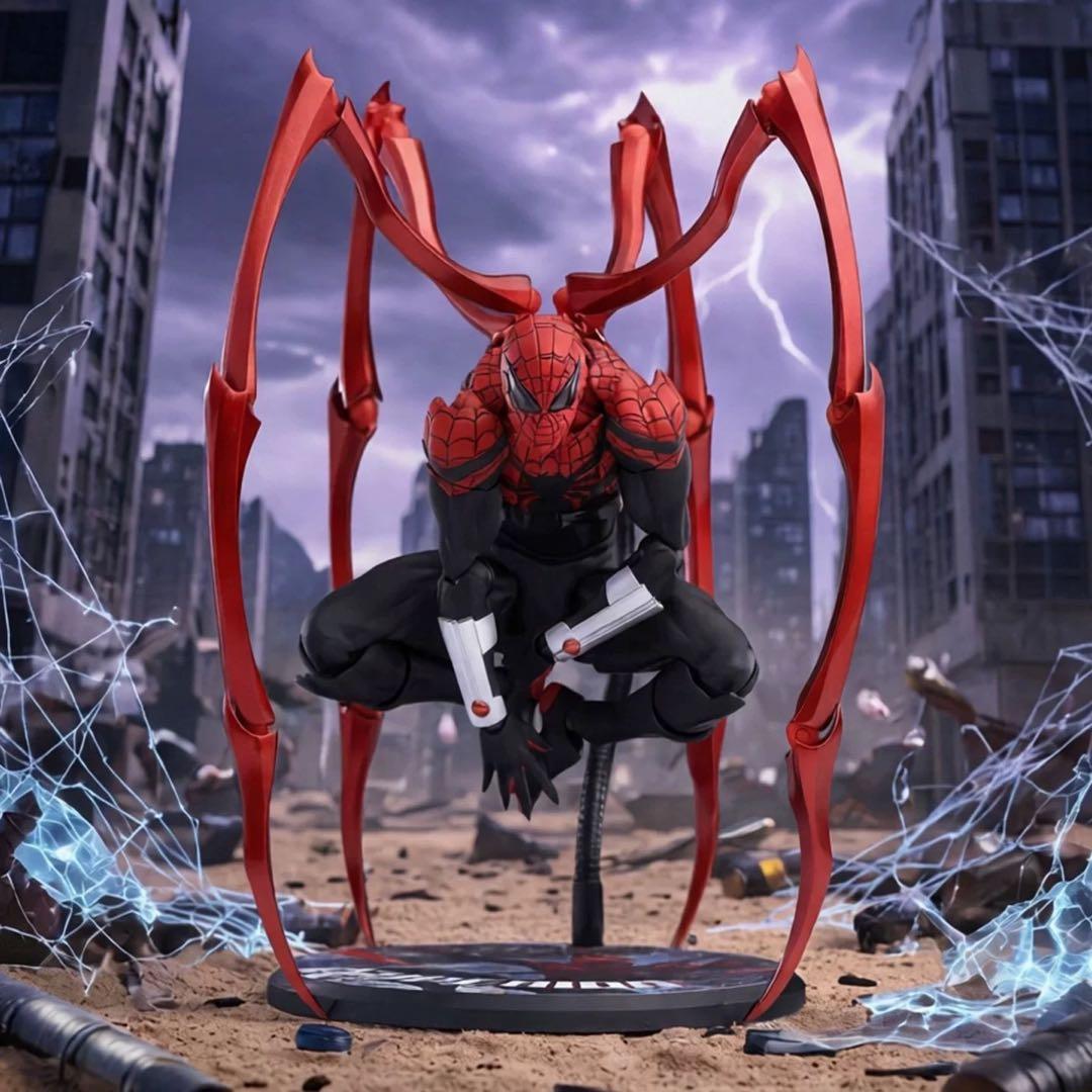 MESS TOYS製のスーペリア・スパイダーマン1/12スケール新しい未開封
