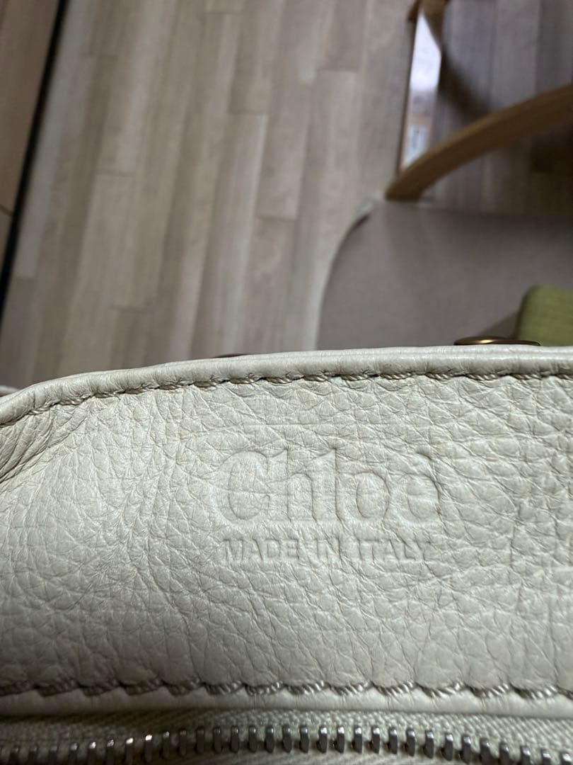 Chloé ライトベージュ ハンドバッグ 保存袋付き