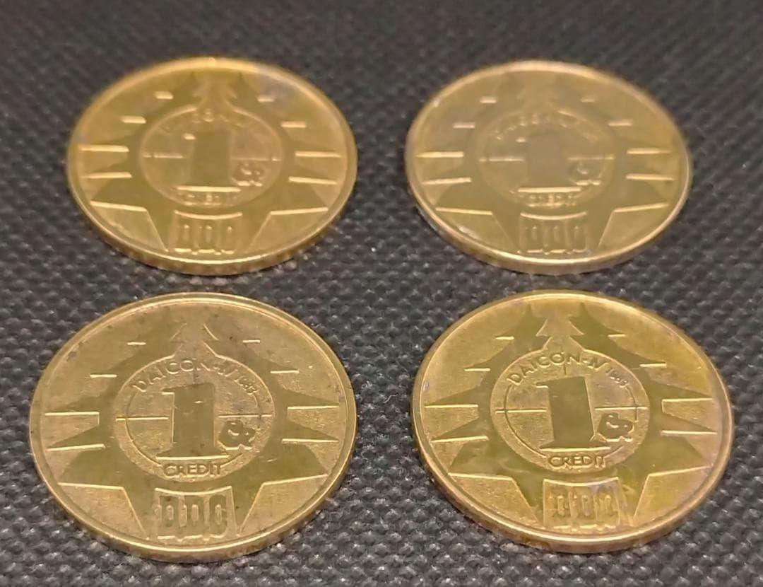 a*a様 【レア】1983年DAICON4 会場内 1Cr 【左右各2枚