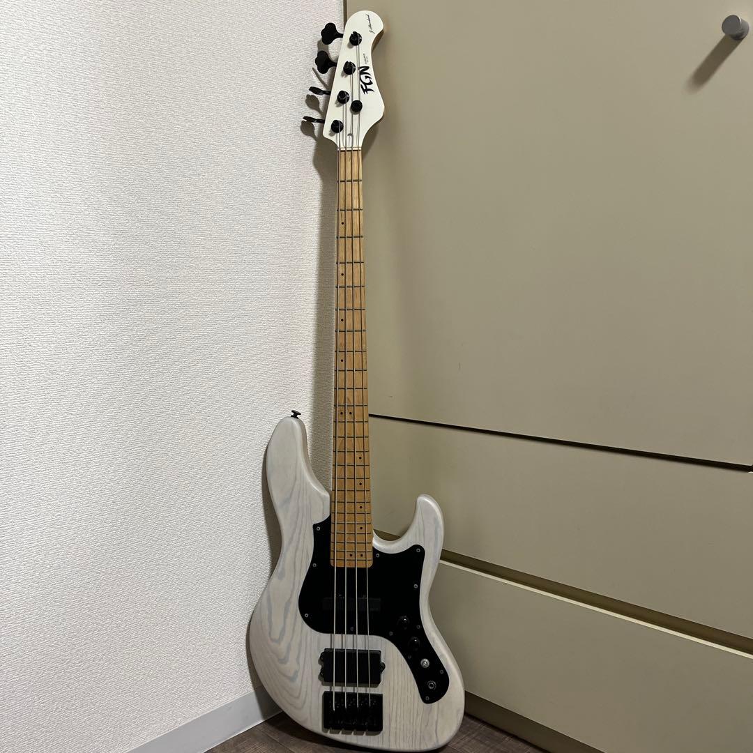 【日本製】FUJIGEN JMJ-ASH-DE-M ジャズベース EMG搭載