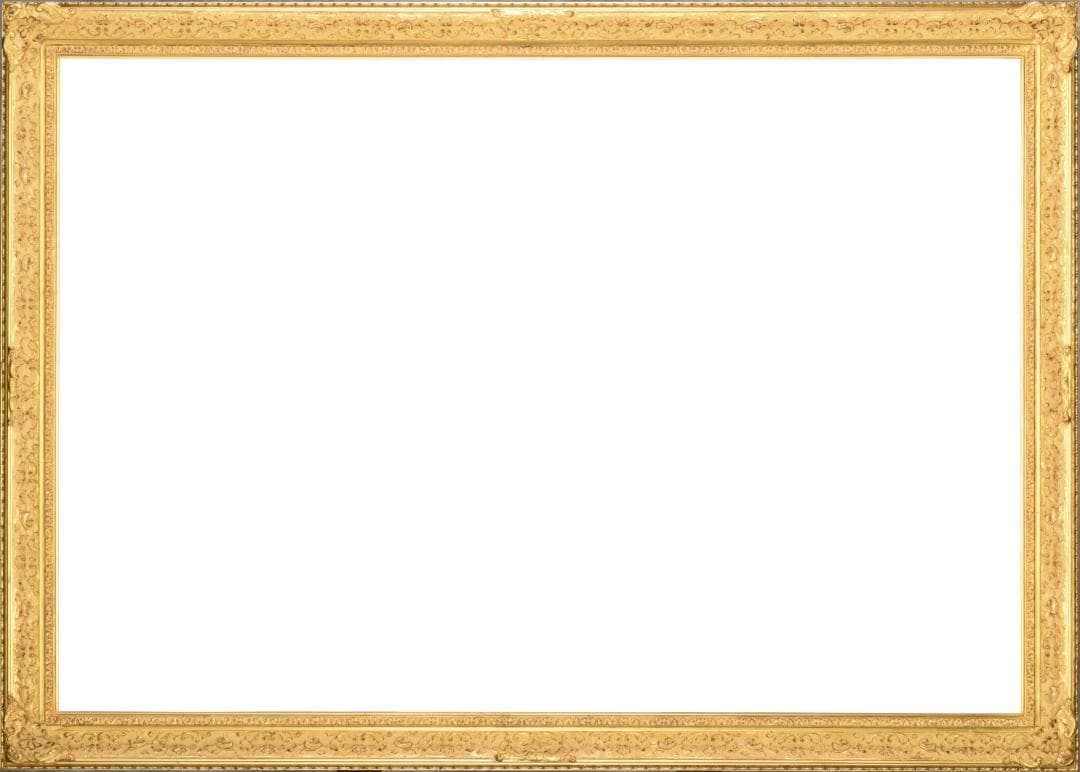 油彩用木製額縁　外寸約1029×759mm　内寸約965×660mm