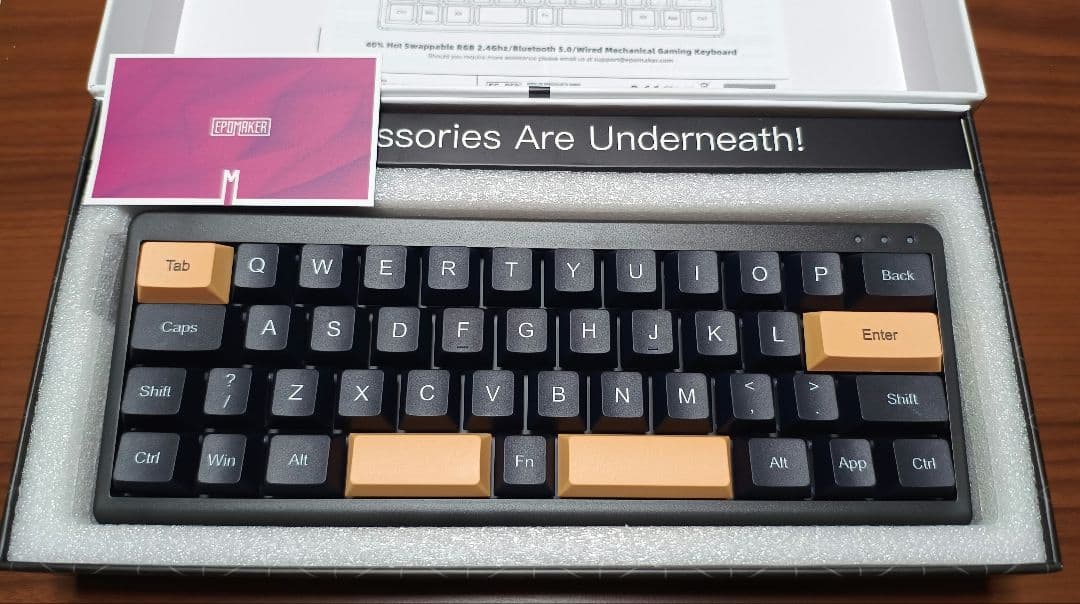 EPOMAKER TH40 メカニカルキーボード　未使用