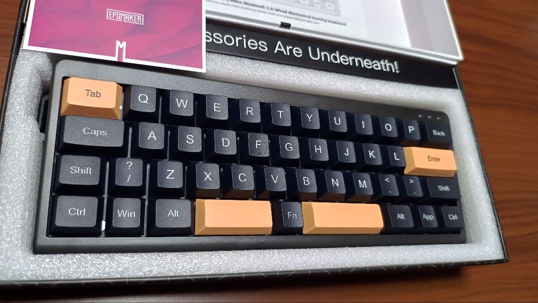 EPOMAKER TH40 メカニカルキーボード　未使用