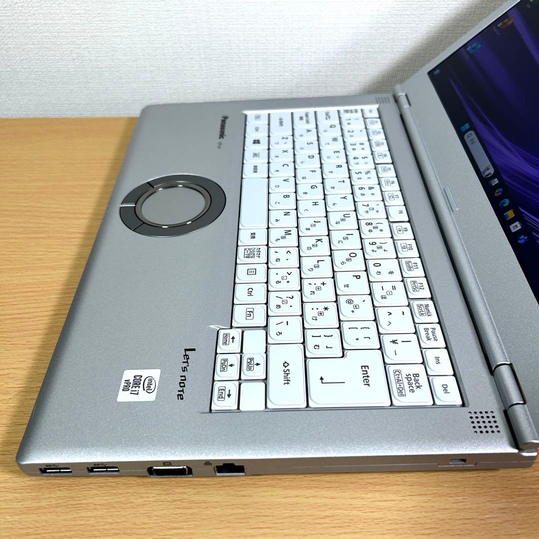 Windowsノート本体 Panasonic Let's note LV9 i7 512GB 16GB