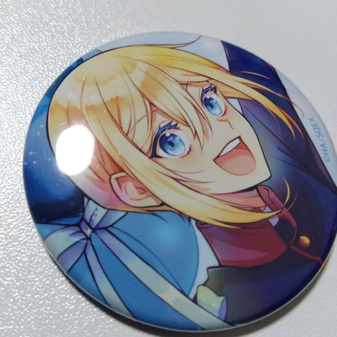 【王室教師ハイネ】レオンハルト マルイ THEキャラSHOP 缶バッジ