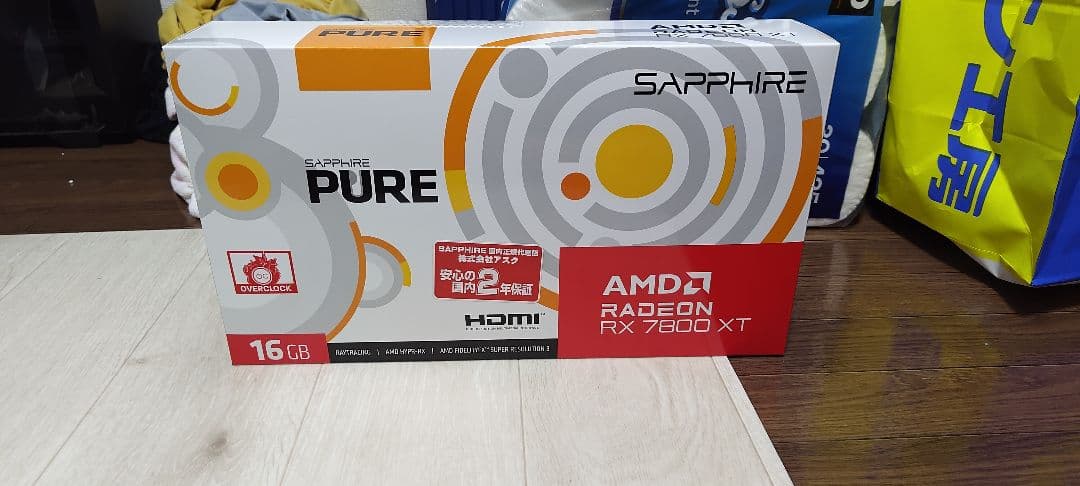 グラフィックボード・グラボ・ビデオカード Sapphire Radeon RX 7800 XT 16GB