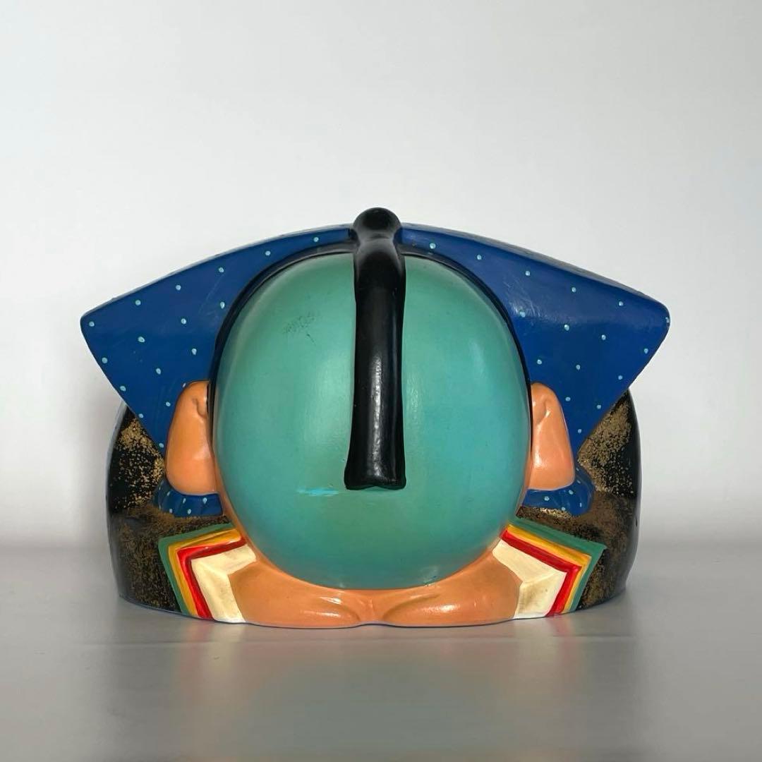 ヴィンテージ 福助人形 お辞儀 置物 オブジェ 縁起物