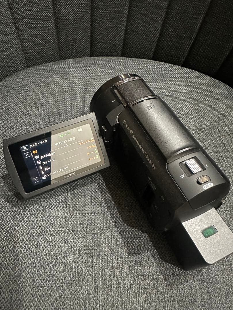 ビデオカメラ SONY 4K Handycam FDR-AX45 (BLACK)