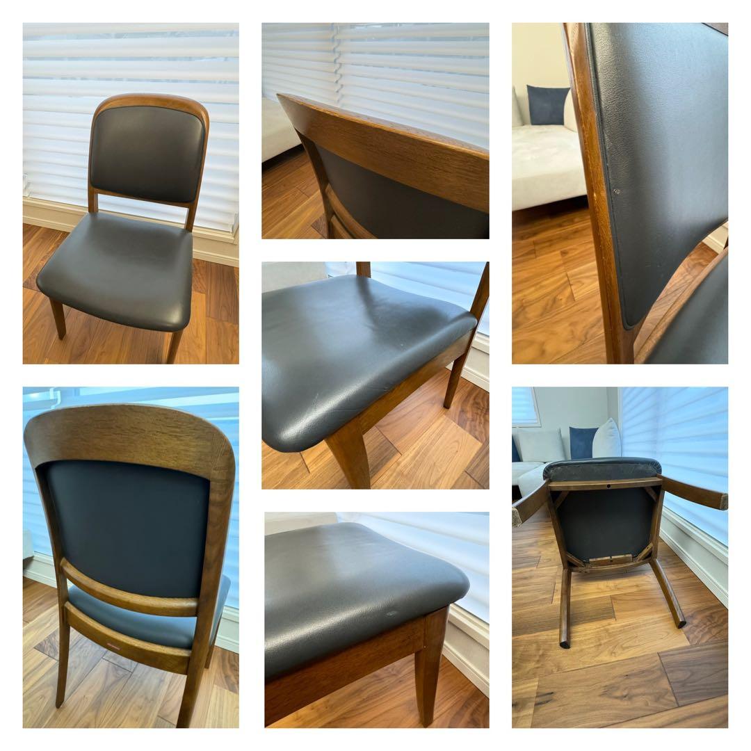 【天板再塗装】sihrakawa ダイニングテーブルセット