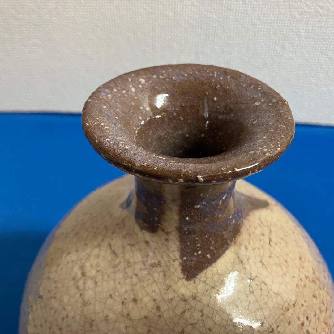 岡田裕　萩焼　花入