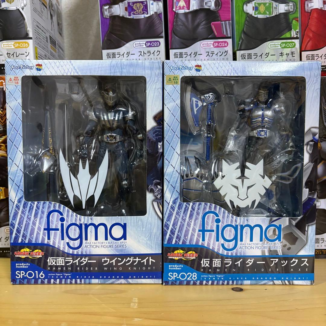 Figma 仮面ライダードラゴンナイト 14体 & オルタナティブゼロ　セット