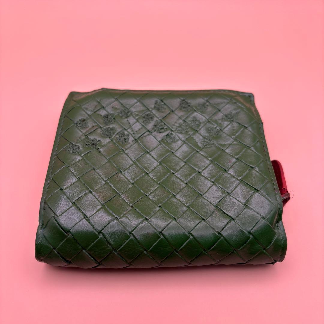 ◆正規品◆ボッティガヴェネタイントレチャート 二つ折りサイフとオマケケース