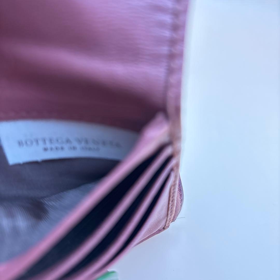 ◆正規品◆ボッティガヴェネタイントレチャート 二つ折りサイフとオマケケース