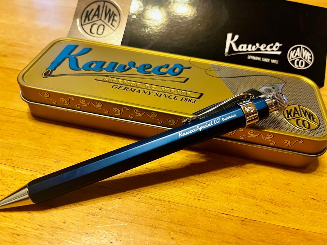 【ぽむ】Kaweco Special 青　シャープペンシル