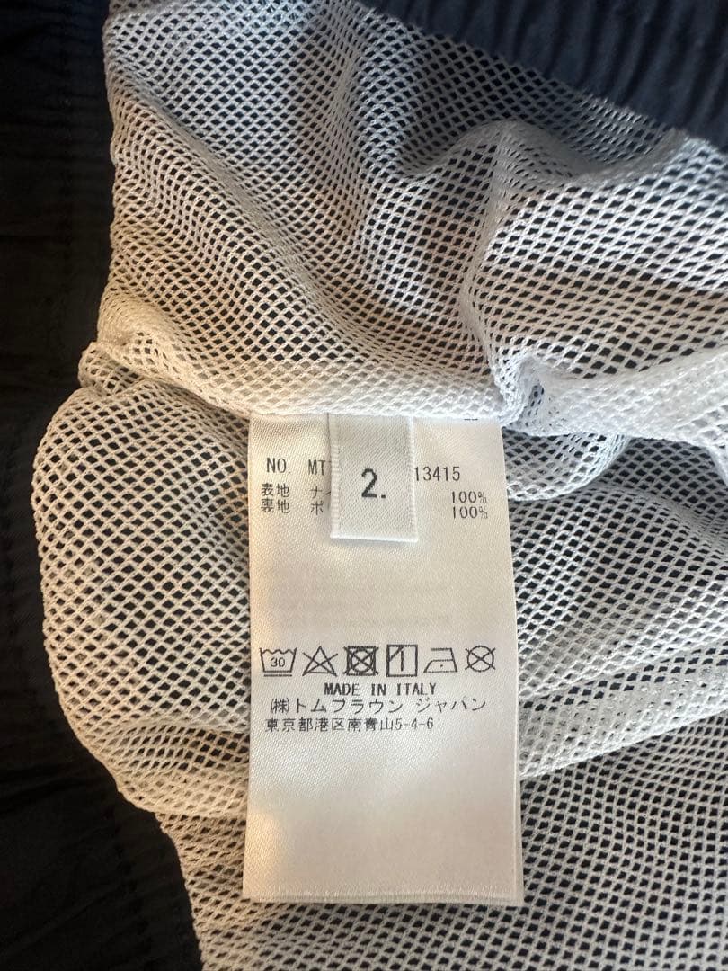 値引き！THOM BROWNE ネイビー 水着