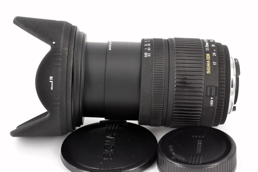 SIGMA DC 17-70mm 2.8-4.5 ニコン用 Fマウント DX