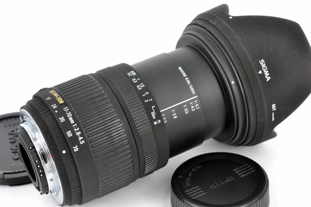 SIGMA DC 17-70mm 2.8-4.5 ニコン用 Fマウント DX