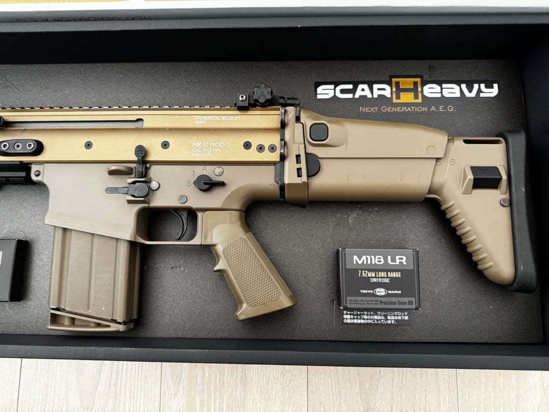 東京マルイ　次世代電動ガン　スカーH　アサルトライフル　タンカラー