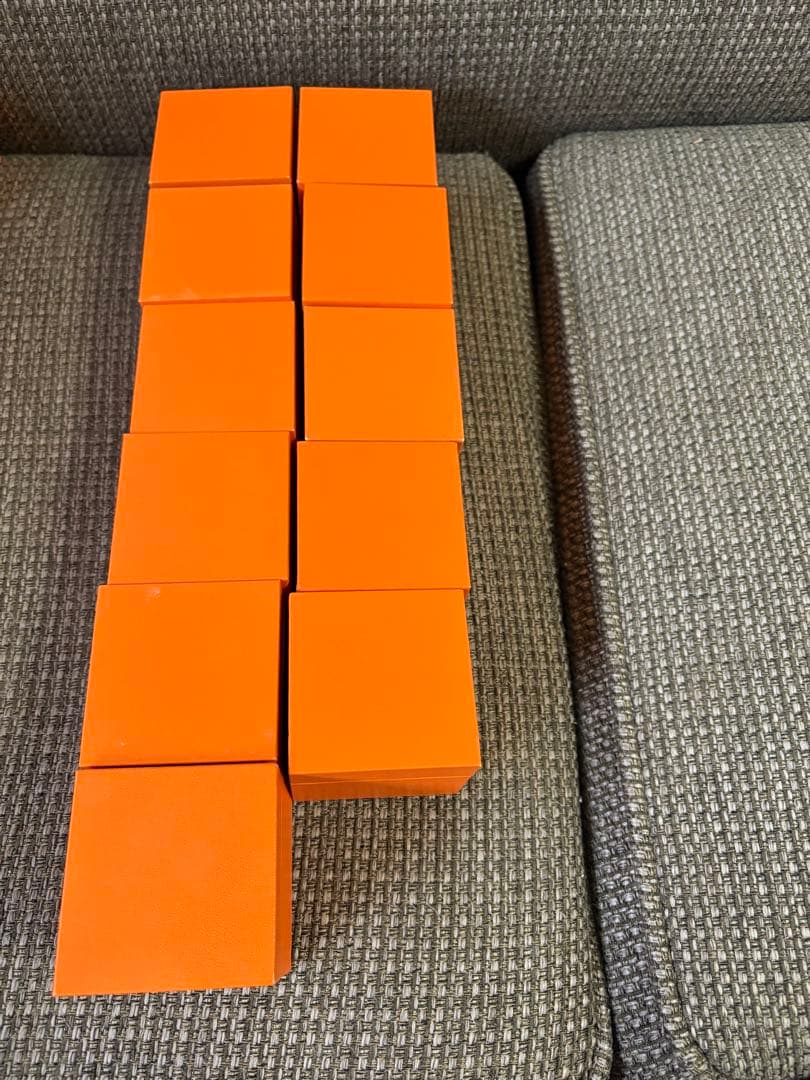 正規品　エルメス　アクセサリーリングなど入れ　空箱ケース　31個セット