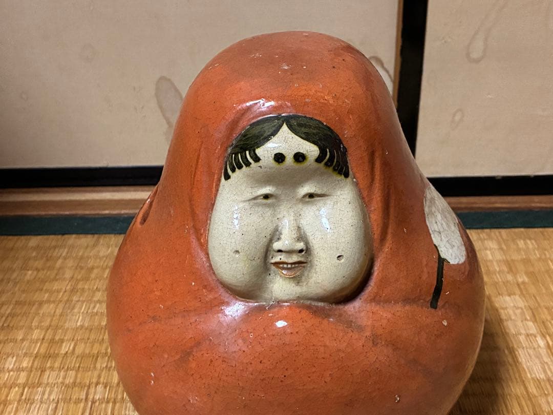 古陶器 おかめ 手炙り 火鉢 在名 時代物