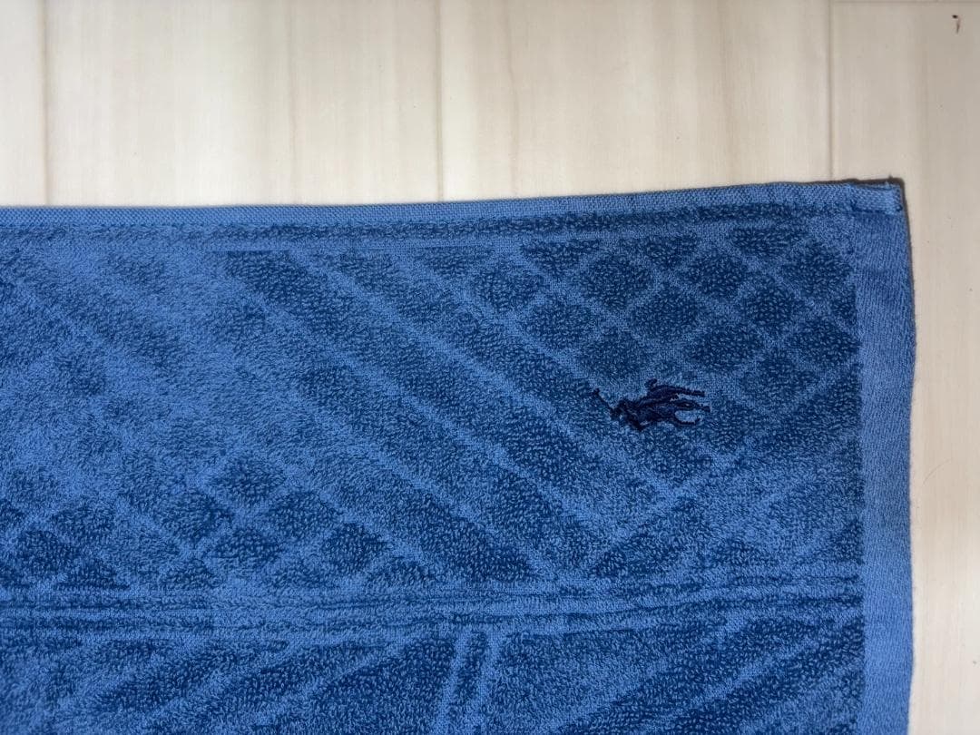 RALPH LAUREN フェイスタオル 9枚組 ブルー系 34×85cm 新品