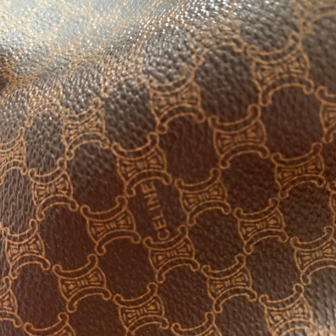 タニベン 様CELINE マカダム ショルダーバッグ 巾着 セリーヌ トリンオフ