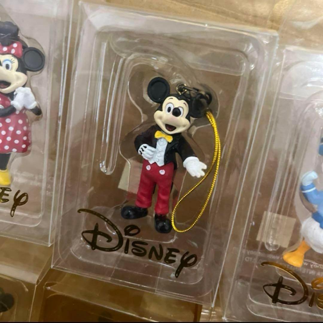 レア　ヴィンテージ　 ディズニーストラップフィギュア　8体セット　ミッキー