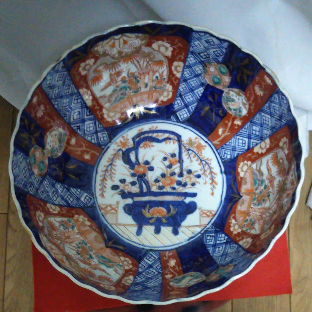 骨董品  古伊万里金襴手 大鉢