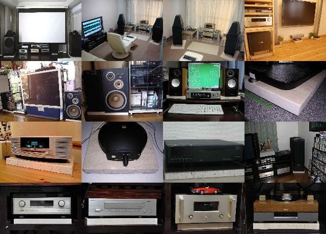 イタリア製大理石 『モカ』 オーディオボード●400×400×30●5面磨 2枚