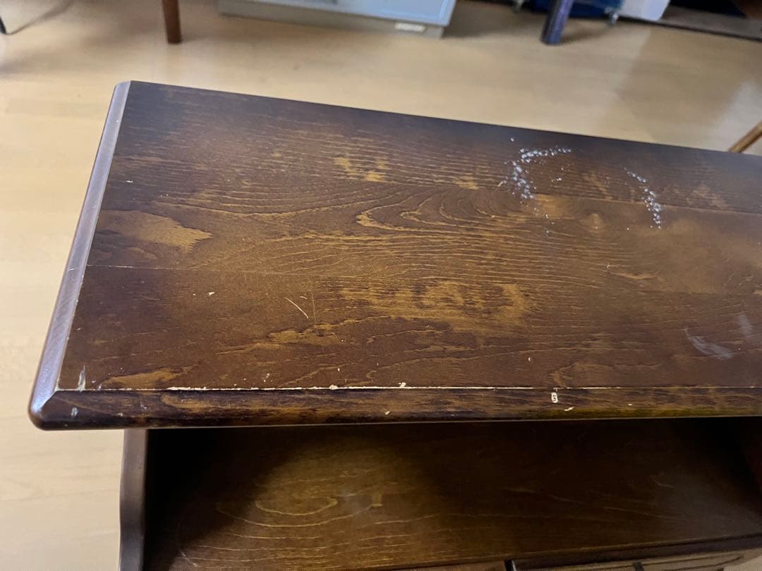 karimoku カリモク コロニアル 電話台 レトロ アンティーク　送料込み