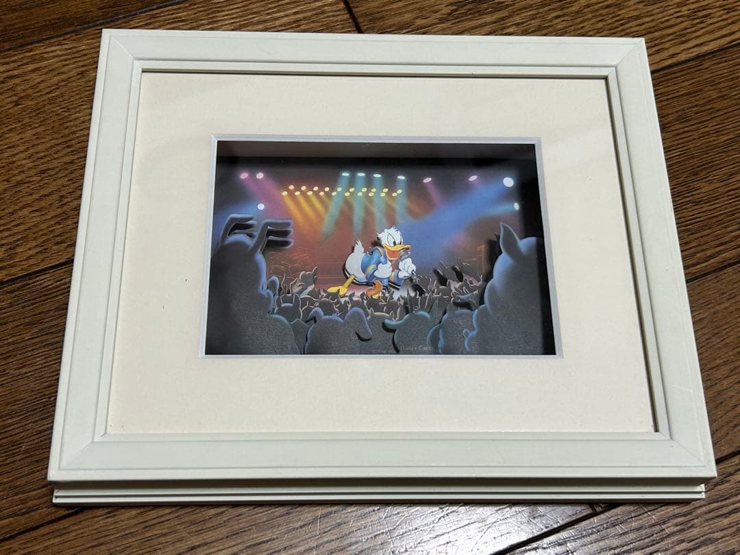 ドナルドダック　額入りアート