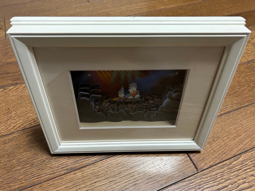 ドナルドダック　額入りアート
