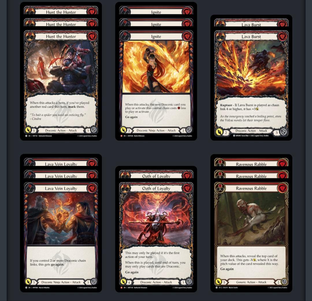 FaB CC シンドラ デッキ 60枚+装備類