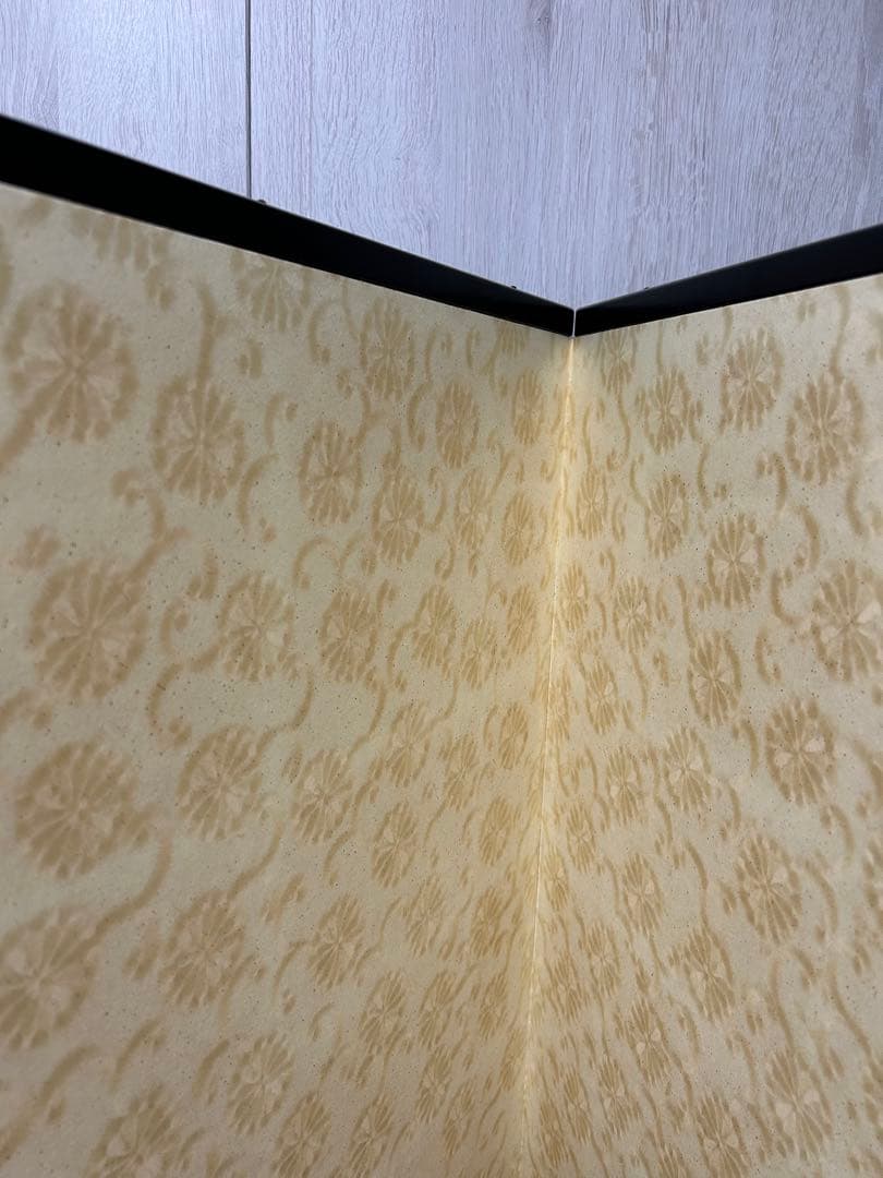 茶道具 水屋屏風 屏風 4枚折 間仕切