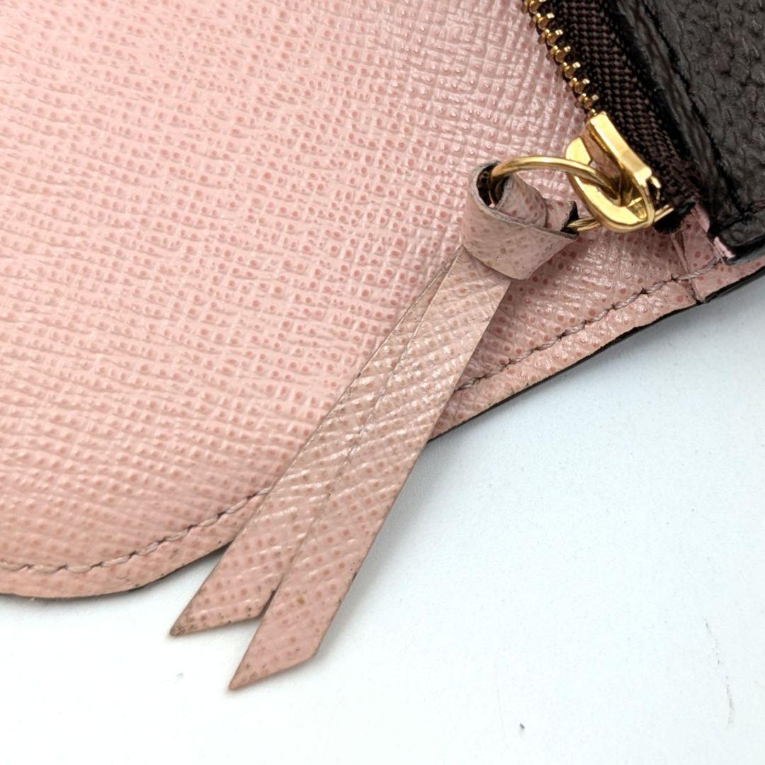 【美品】ルイヴィトン モノグラム ポルトモネ ロザリ ケース 財布