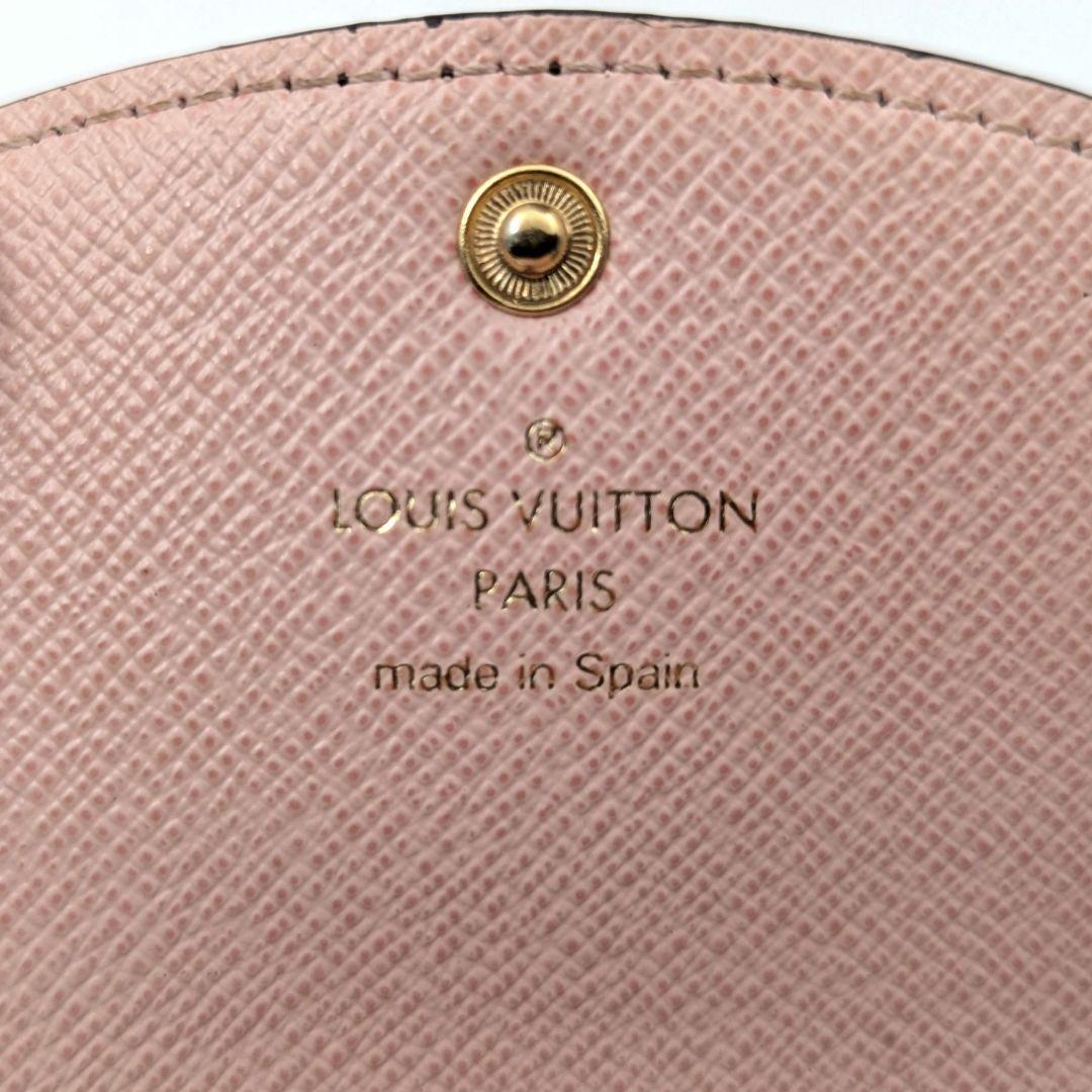 【美品】ルイヴィトン モノグラム ポルトモネ ロザリ ケース 財布