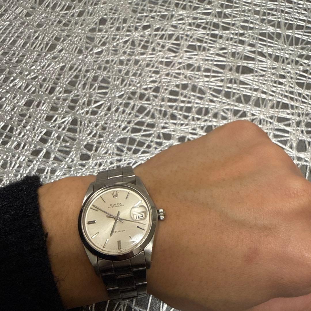ROLEX オイスターデイト 6694 手巻き時計