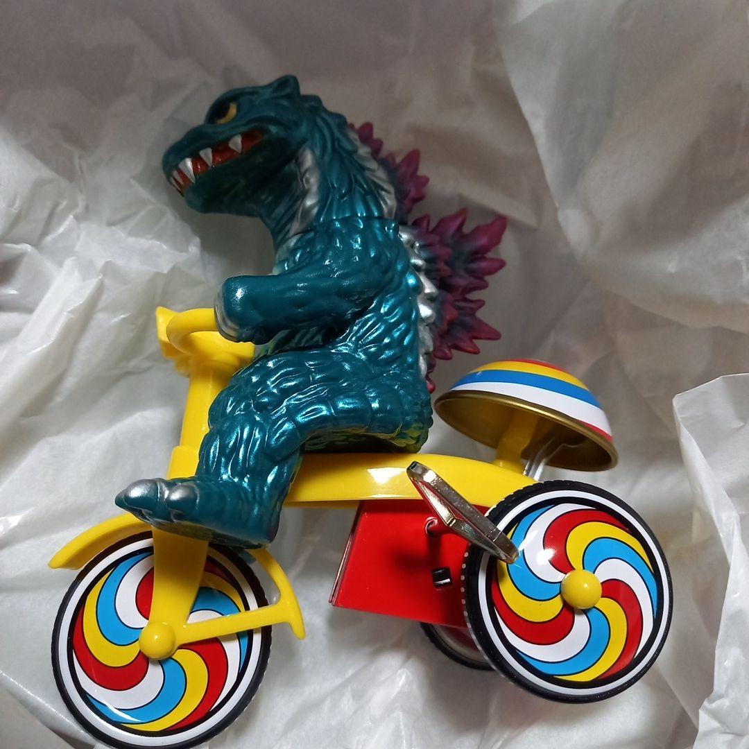 ゴジラ三輪車 ゴジラ M1号 怪獣 ソフビ 昭和レトロ メカゴジラ