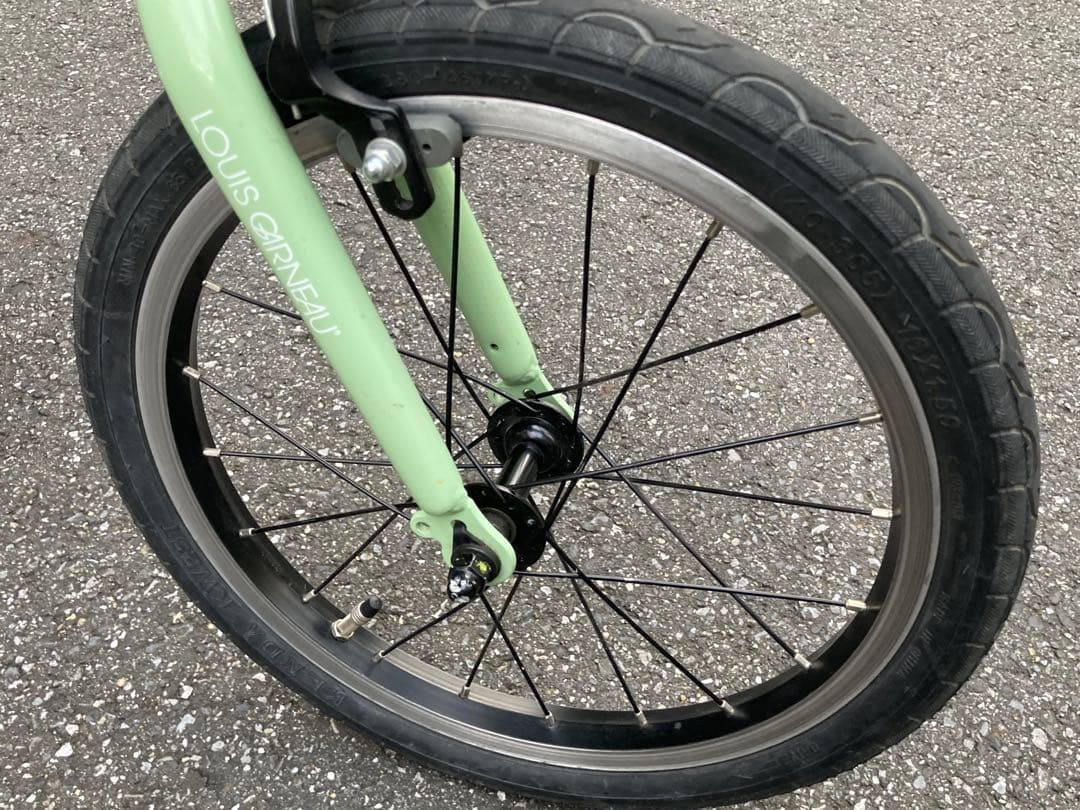 【ルイガノ】キッズバイク K16lite 16インチ グリーン 送料込み