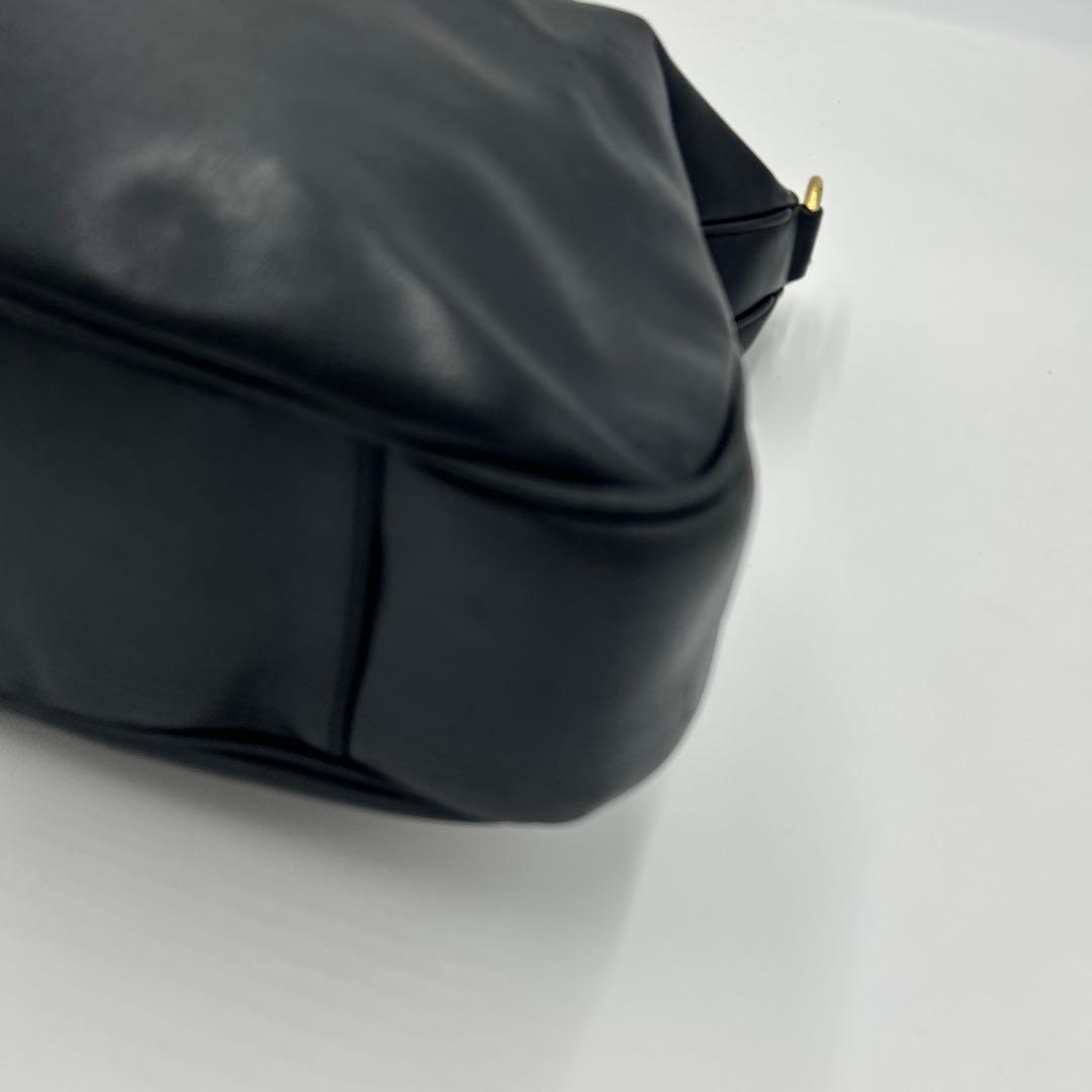 GUCCI グッチ バンブー 2way ショルダーバッグ　ハンドバッグ　レザー