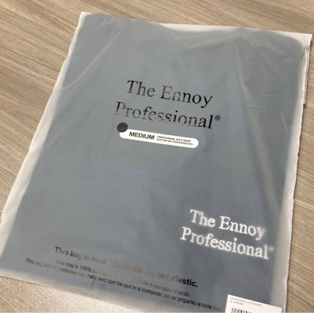 【新品The Ennoy Professional ブラックTシャツ Mサイズ