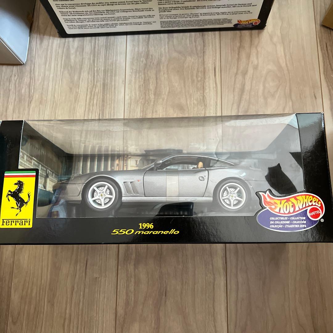 ミニカー Hot Wheels 550 Maranello 1996 1:18