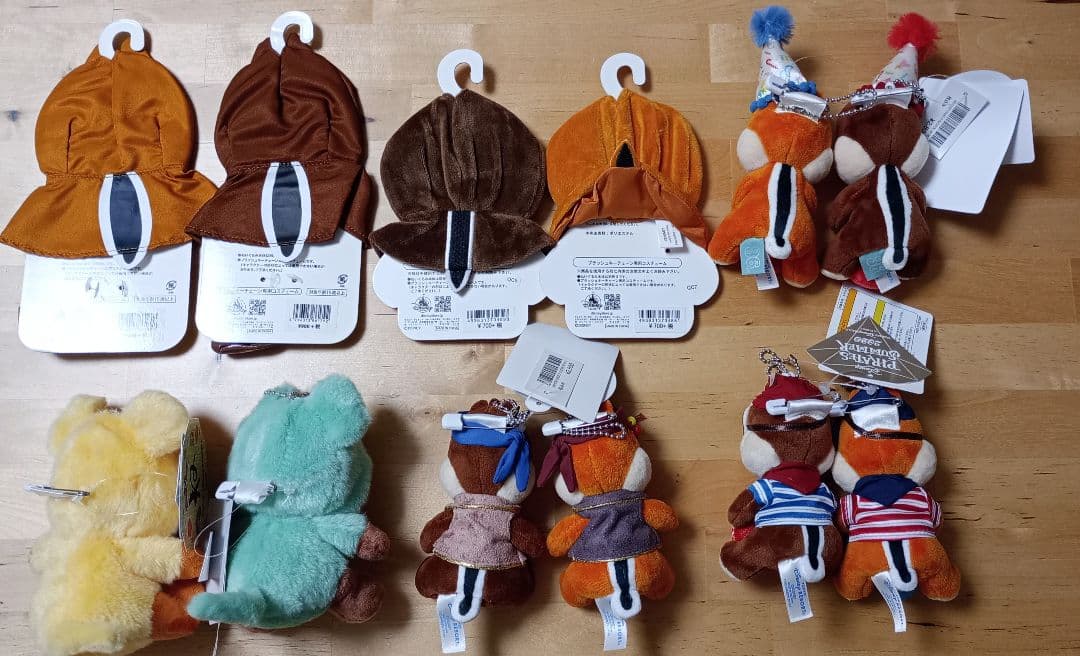 新品タグ付き＊ディズニーリゾート&ディズニーストア＊チップ&デールグッズ